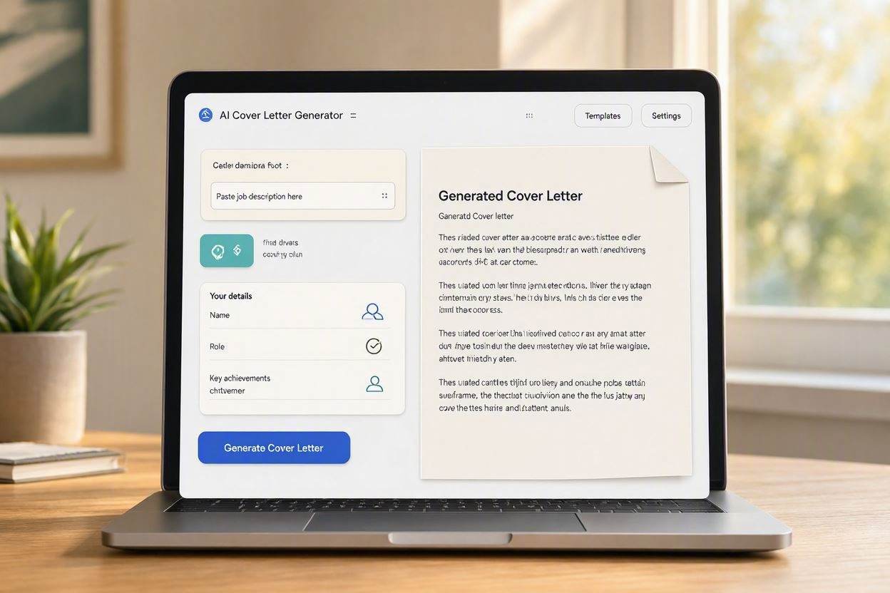 AI Agent generating a custom cover letter from a job posting