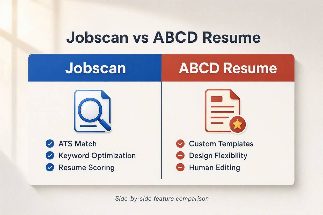Best free Jobscan alternatives for ATS resume keyword matching
