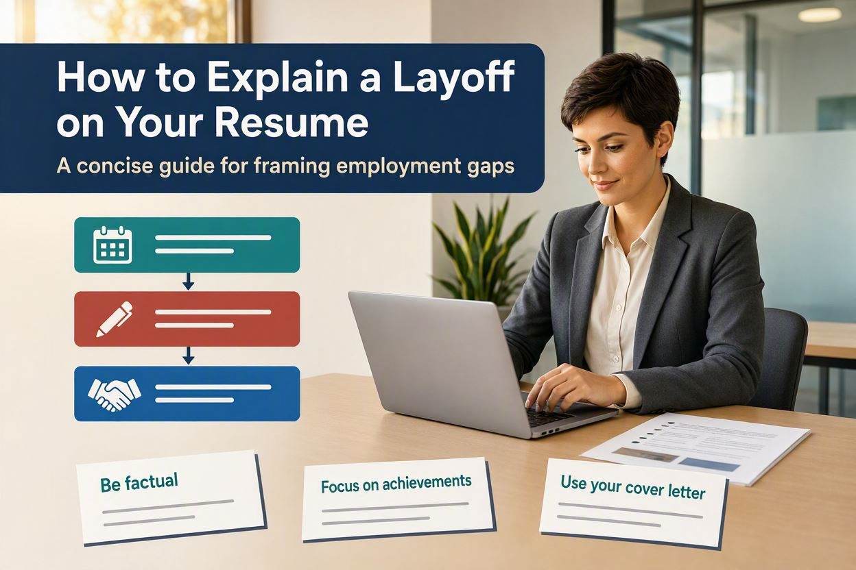 How to explain a layoff or corporate restructuring on your resume