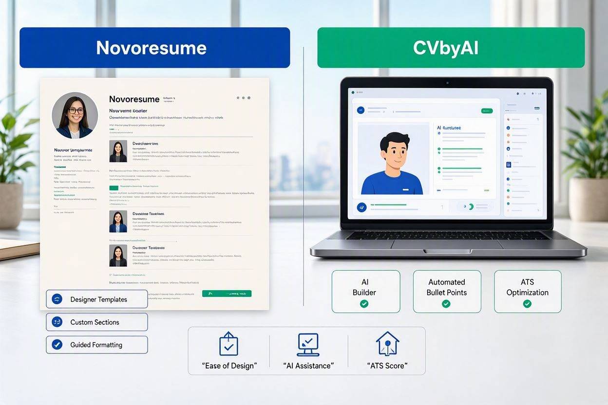 Best Novoresume alternatives with free AI credits and flexible layouts