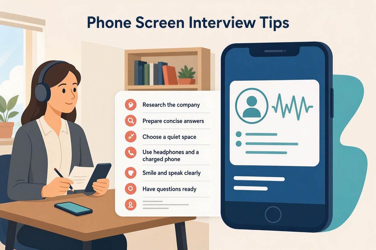 How to ace an initial recruiter phone screen and advance to final rounds