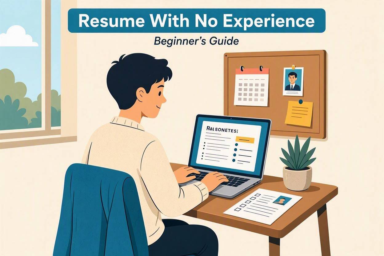 How to write a resume with no work experience for first job