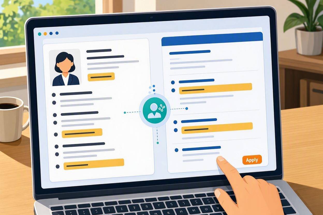 Tailor resume to job description with AI agent chat